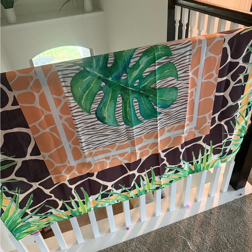 Sassy Jones Jungle Leaf Scarf